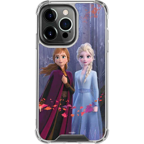 Disney Frozen II Anna and Elsa iPhone 16 Pro Clear Case